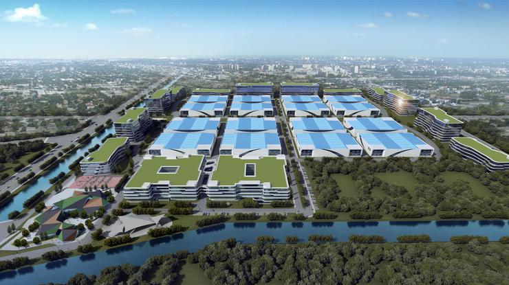 A8314 平謙 邁高(昆山)歐美科學(xué)產(chǎn)業(yè)城 單層多層可裝行車(chē)廠(chǎng)房出租