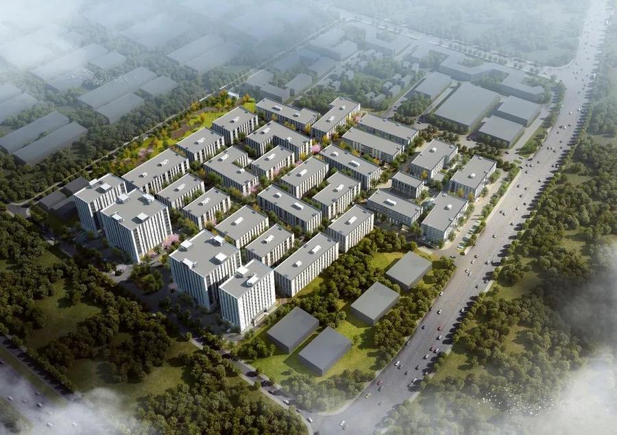 武漢東西湖臨空港開發(fā)區(qū)國家網(wǎng)安基地科創(chuàng)中心開發(fā)商一手標準廠房出售 500平起售 電子信息、智能制造