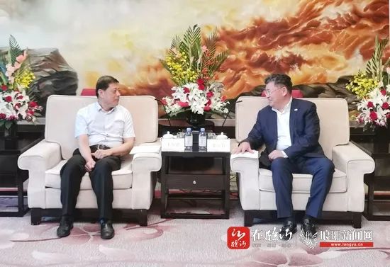 臨沂市委書記王安德帶隊赴上海招商考察