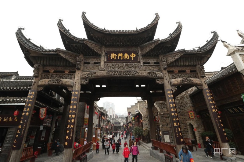 貴州銅仁中南門：修舊如舊讓“歷史”煥發(fā)新生機